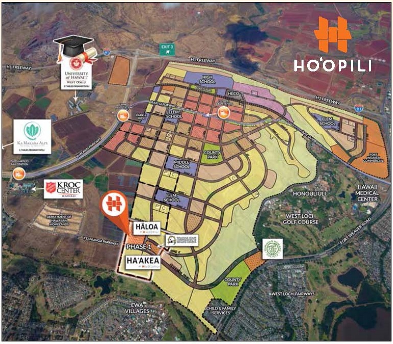56 NEW Haloa at Ho'opili Affordable Townhomes for 80